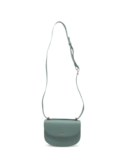 A.P.C. Mini Geneve cross body bag Green GILTPUUSBA750573W