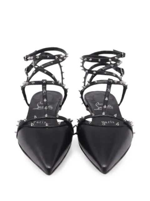 Christian Louboutin Pre-Owned Bombina spiked pumps Black GILTPUUSSH744900W