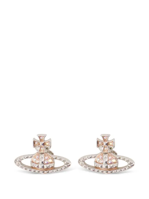 Vivienne Westwood Mayfair Relief Orb earrings Silver 6201035E02W205W