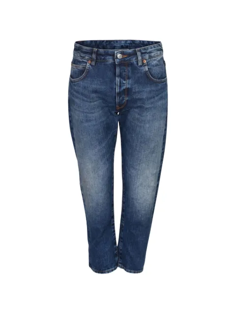 6397 faded whiskered jeans Blue NP029HCBL