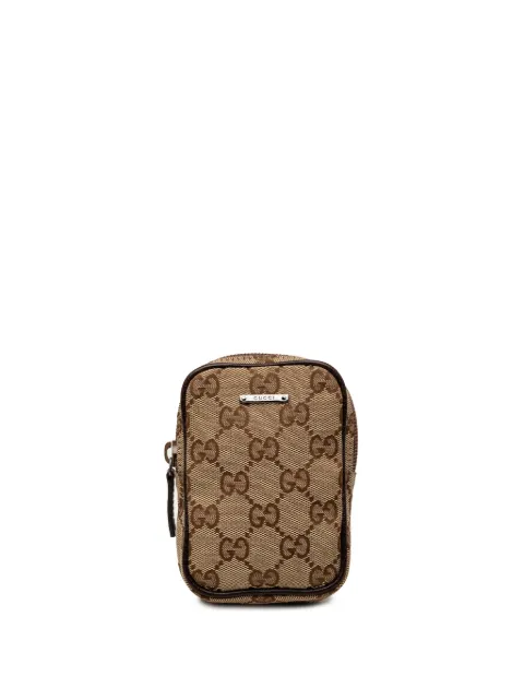 Gucci Pre-Owned 2000-2015 GG Canvas Cigarette pouch Neutrals N5HWLXWIEKCMS9EI