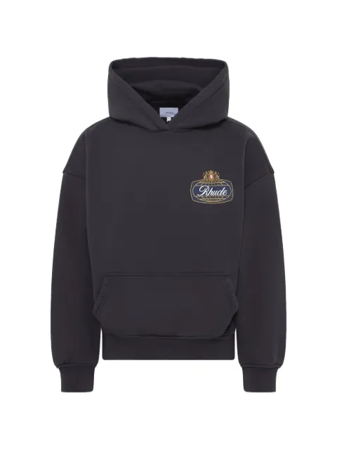 RHUDE Safari Crest hoodie Black RHPF26HO020126500