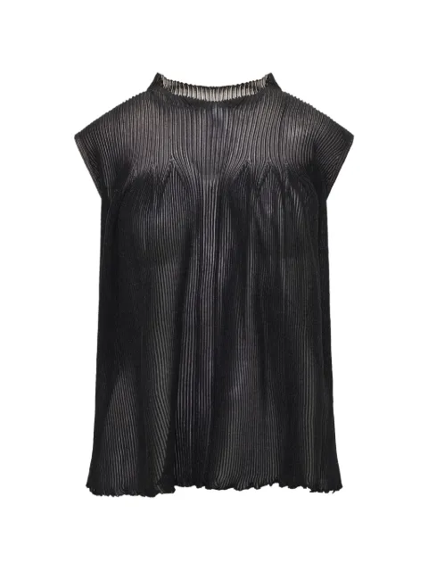 CFCL Hypha Lucent glitter-effect top Black CF012KN057GP00199K