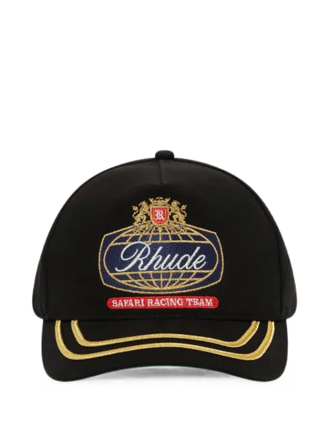 RHUDE logo-embroidered baseball cap Black RHPF26HA035116219