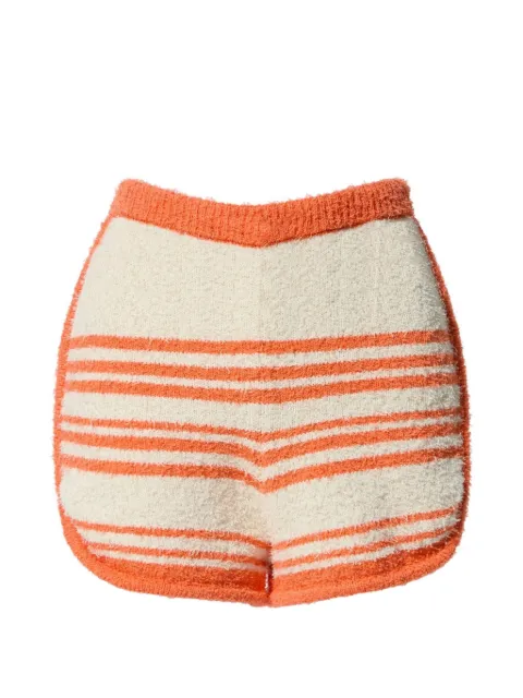 Perfect Moment Schild cotton knit shorts Orange W3001387