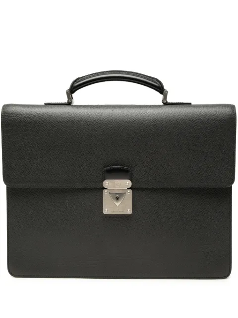 Louis Vuitton Pre-Owned 2005 Taiga Laguito business bag Black ZHCRNQTGZLTIFYJE