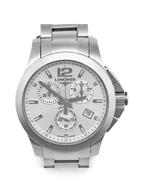 Longines Conquest 35mm watch Silver 1378084
