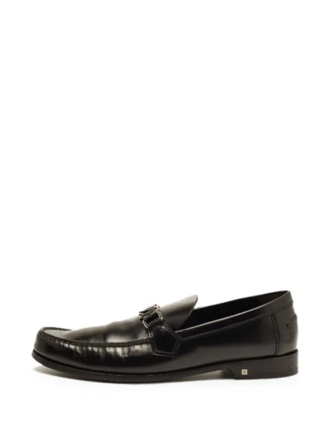 Louis Vuitton Pre-Owned Major loafers Black 1380441