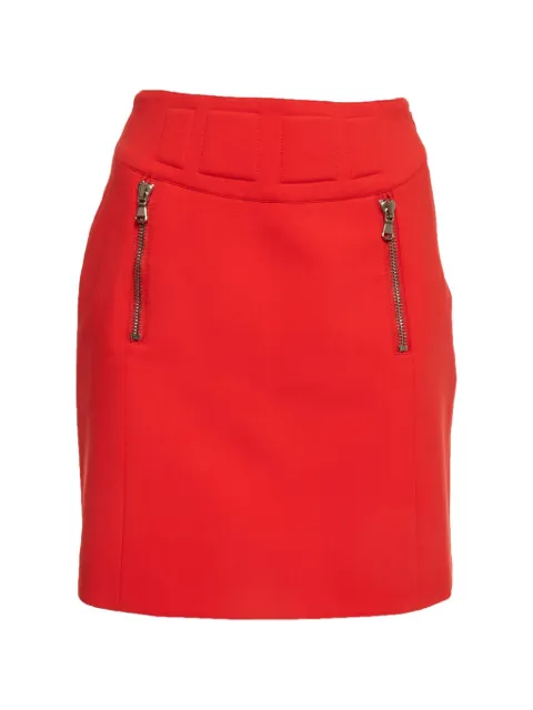 Moschino Pre-Owned flared crepe skirt Red 1377881