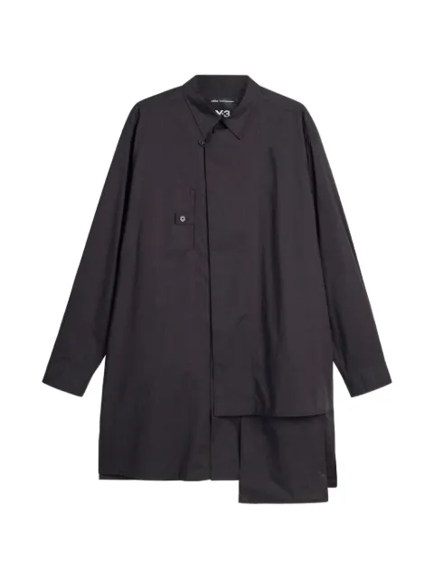 Y-3 Adaptive asymmetric shirt Black KQ8553