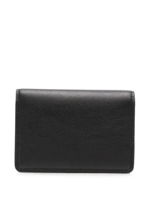 HIDESINS logo-print cardholder Black LC21FLBLK