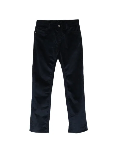 ETRO corduroy straight-leg trousers Blue MRNB000499TU5O4
