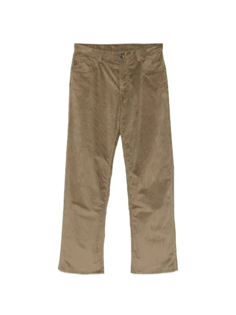 ETRO corduroy straight-leg trousers Brown MRNB002199TU5O4