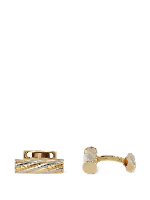 Van Cleef & Arpels Pre-Owned 1980s hinged cufflinks Gold 433237