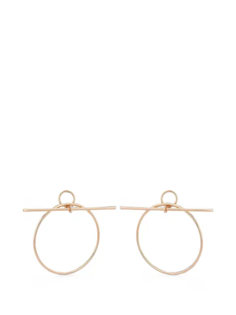 Hermès Pre-Owned Loop earrings Gold 432973