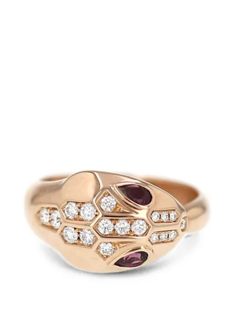 Bvlgari Pre-Owned 2020s Serpenti Seduttori ring Pink 432252