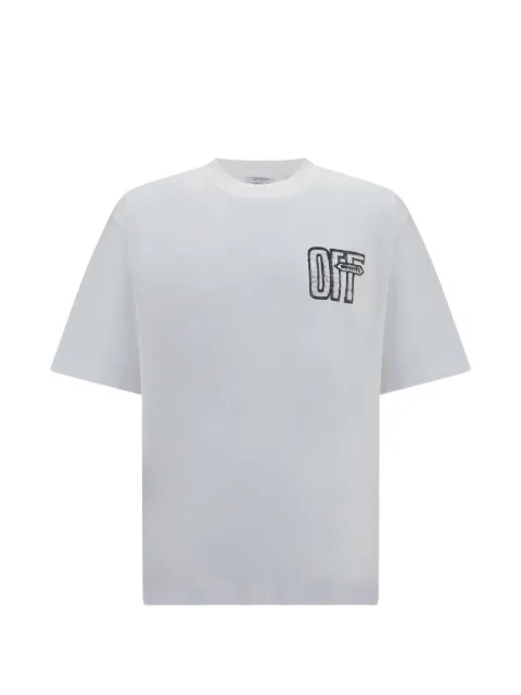 Off-White Motion Arrow T-shirt White OMAA120F26JER00Y100