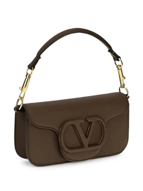 Valentino Garavani mini Locò leather tote bag Brown WB0K53DUM