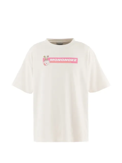 MONONOKE MADE x Takashi Murakami logo-print T-shirt White MTMK80000005