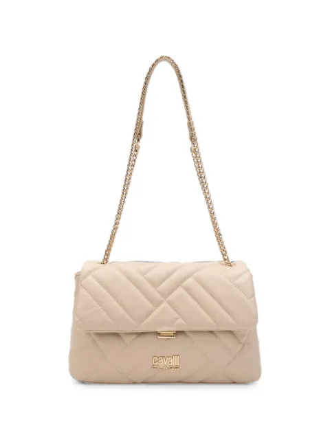 Cavalli Class quilted shoulder bag Neutrals SXB00CAB076