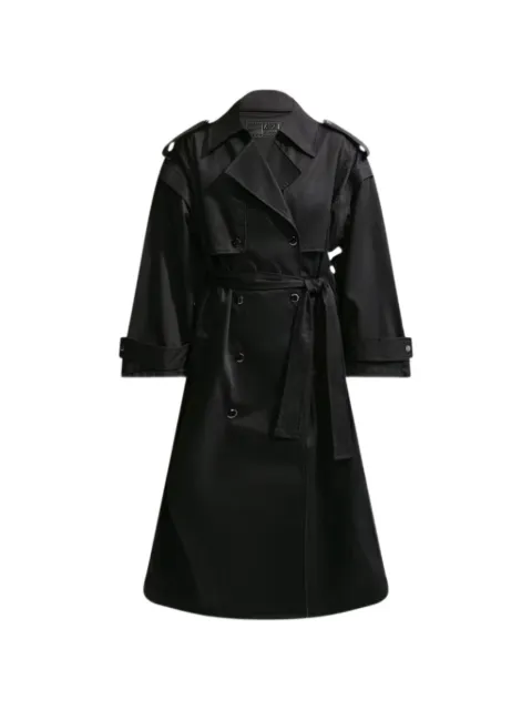 Nike Airreverent double-breasted trench coat Black II3949