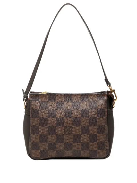 Louis Vuitton Pre-Owned 2001 Damier Ebene Trousse Pochette handbag Brown TW7A4AYU3S7BCC27
