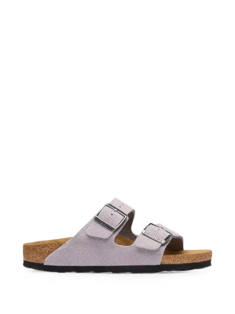 Birkenstock Arizona buckle-fastening suede sandals Purple 1032748