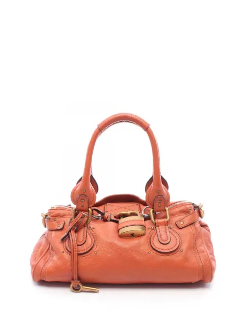 Chloé Pre-Owned 2000-2026 Medium Leather Paddington handbag Brown XB7CUGP229B1DH3E