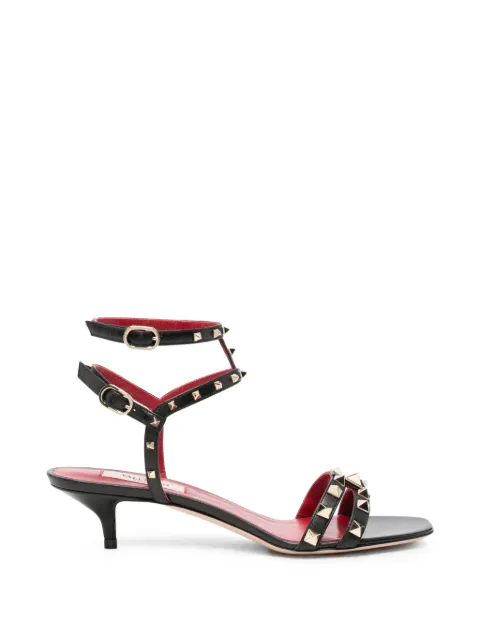 Valentino Garavani Rockstud ankle-strap sandals Black WS0PV6JDW