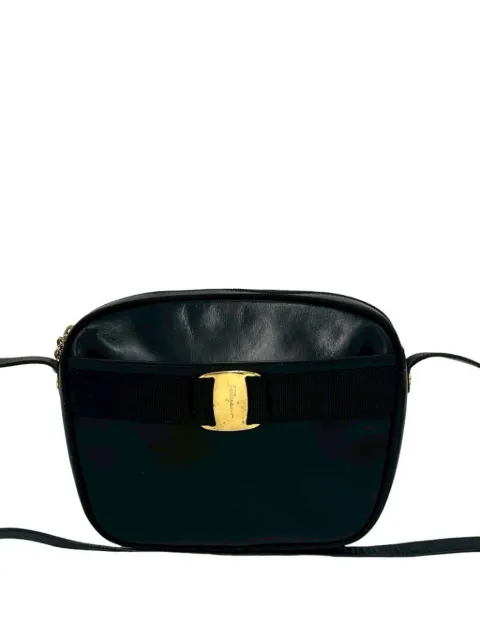 Ferragamo Pre-Owned 2010-2026 Vara crossbody bag Black AY15GB4XSFYQ4IVW
