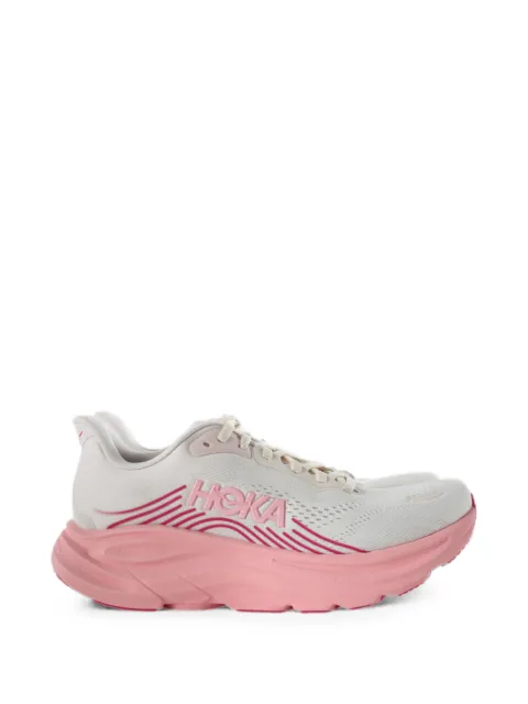 HOKA Clifton 11 logo-print chunky-sole sneakers White 1176573
