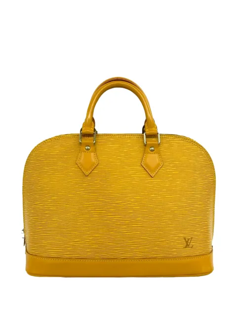 Louis Vuitton Pre-Owned 2002 Epi Alma PM handbag Yellow 65IYOH3A7RB7XECU