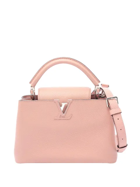 Louis Vuitton Pre-Owned 2017 Taurillon Capucines PM satchel Pink WUQTPF1KJLMKXBOS