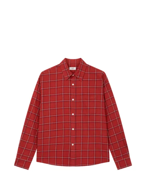 TOMBOY checkered cotton shirt Red 9156321835