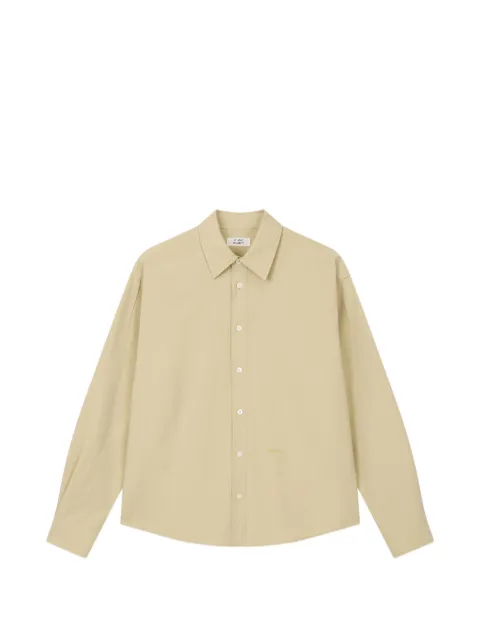 TOMBOY embroidered long-sleeve shirt Neutrals 9156321831