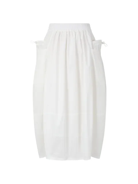 TOMBOY elasticated-waist balloon skirt White 9106332106