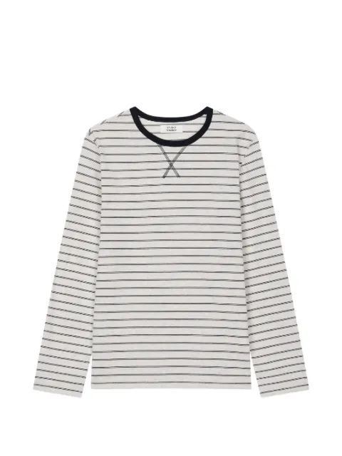 TOMBOY long-sleeve horizontal-striped T-shirt Neutrals 9106322009
