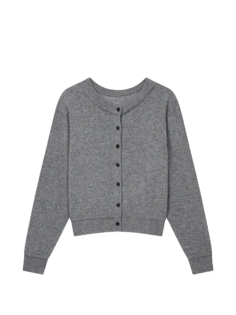 TOMBOY round-neck long-sleeve cardigan Grey 9106451107