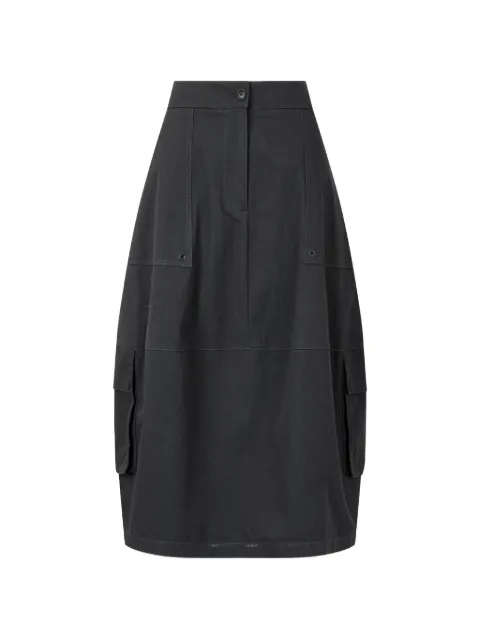 TOMBOY cotton cargo skirt Grey 9106332104