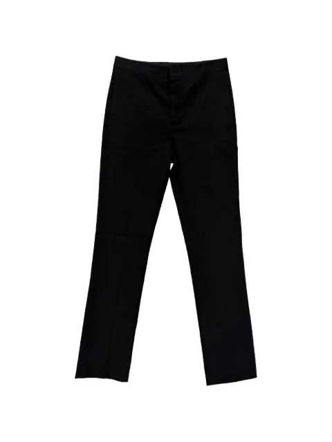 Isabel Marant Vintage straight-leg trousers Black RFCPUGBCL757035W