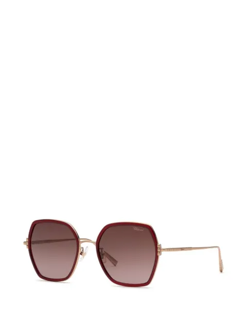 Chopard square-frame sunglasses Red SCHL02V08FC