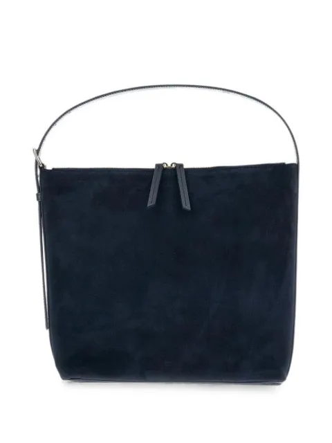 A.P.C. Vera suede-finish tote bag Blue PXCALF61902