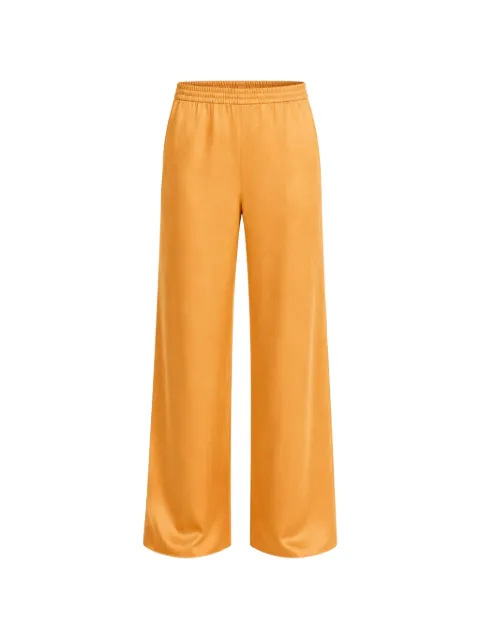 Vince Colette crushed-effect trousers Yellow V940521907