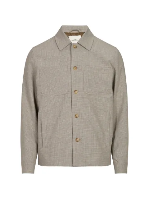 Les Deux check-pattern jacket Grey 1001822