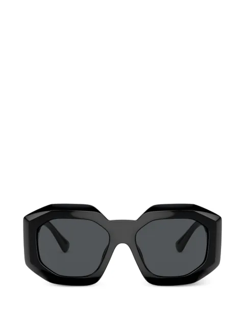 Versace Medusa Biggie geometric-frame sunglasses Black VE4424U