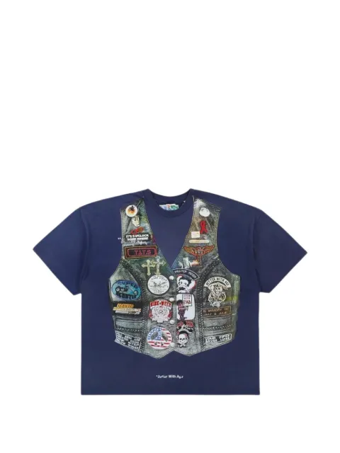 Better with Age Roadie graphic-print T-shirt Blue BWA183