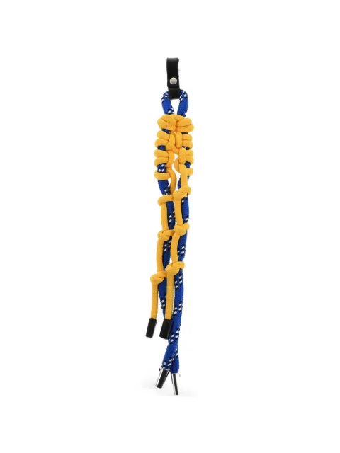 DSQUARED2 carabiner-fastening keyring Blue KRW005237202405