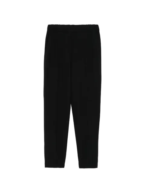 Antonelli elasticated-waist tapered trousers Black N8630Q371BRAGUSABLACK