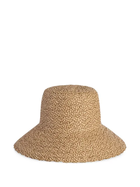 Eric Javits Valeria wide-brim sun hat Brown 1399800M1