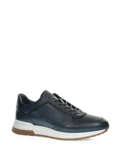La Martina Buttero leather sneakers Blue LFM2420603110